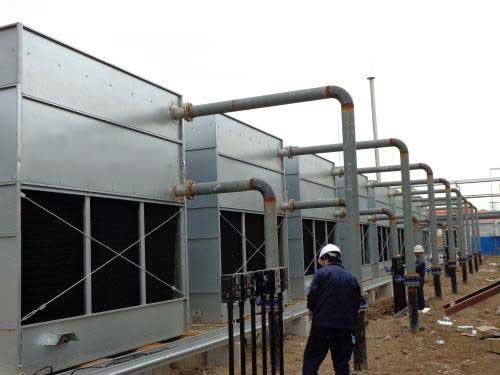 更換冷卻塔填料避免填料堵塞需要細(xì)心,冷卻塔填料更