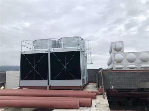 橫流冷卻塔內壁發生堵漏情況如何處理(冷卻塔逆流與