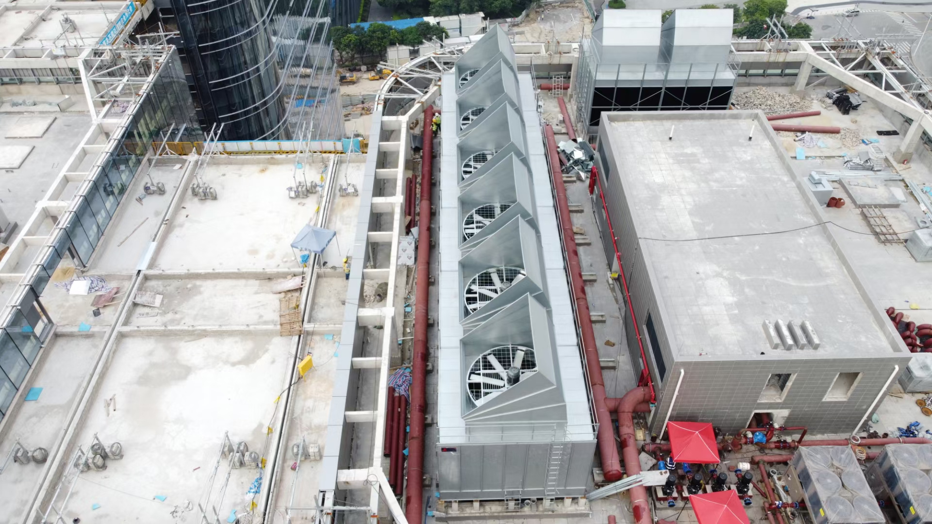 閉式冷卻塔的外殼保護重要之處(閉式冷卻塔陽極保護)